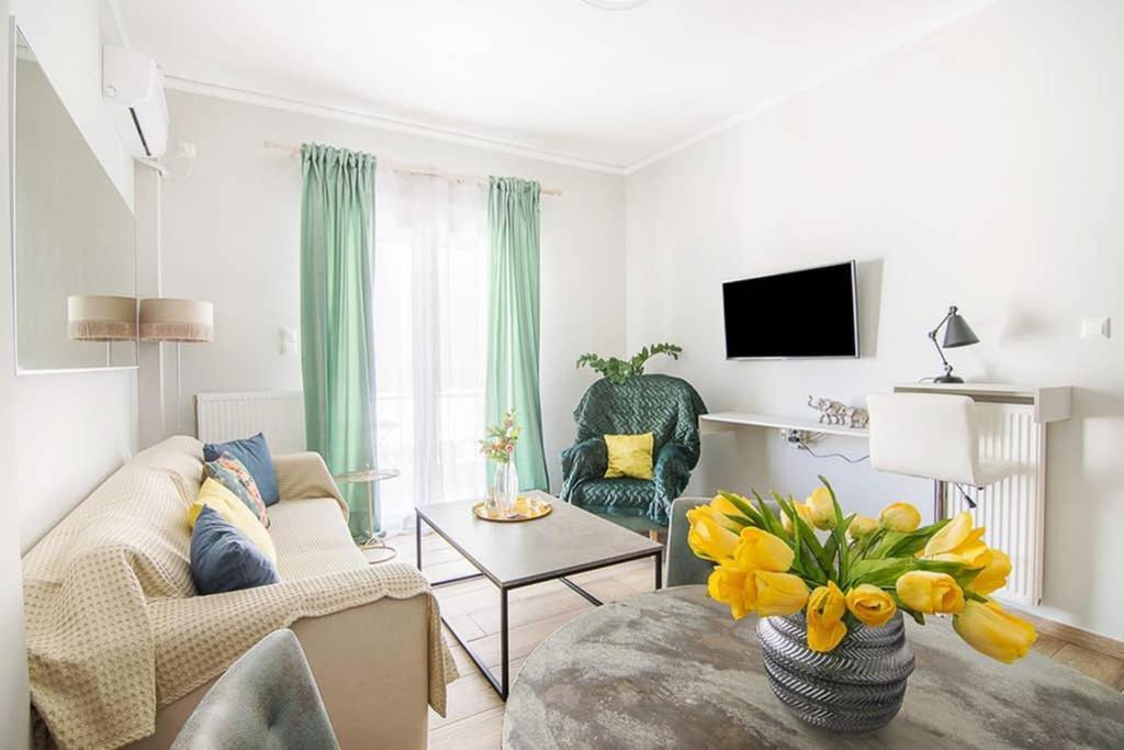 Bright Apartment For 6 Ppl In Афіни Екстер'єр фото